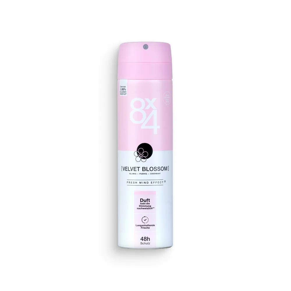 8X4 Deo Spray 150Ml Velvet Blossom