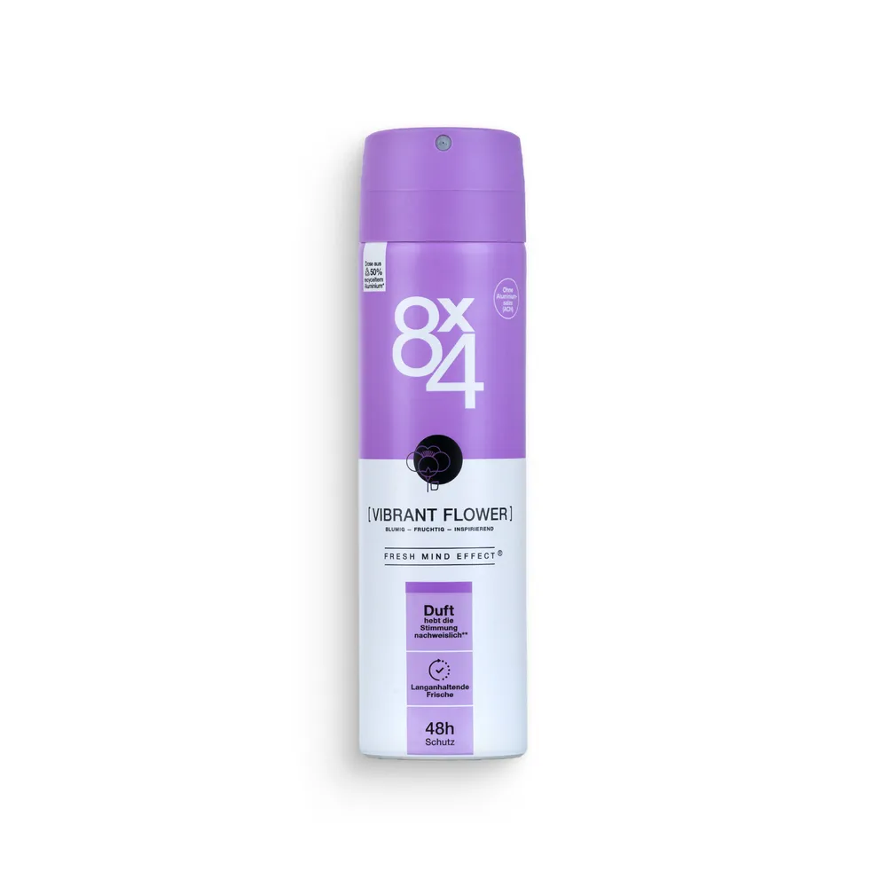 8X4 Deo Spray 150Ml Vibrant Flower
