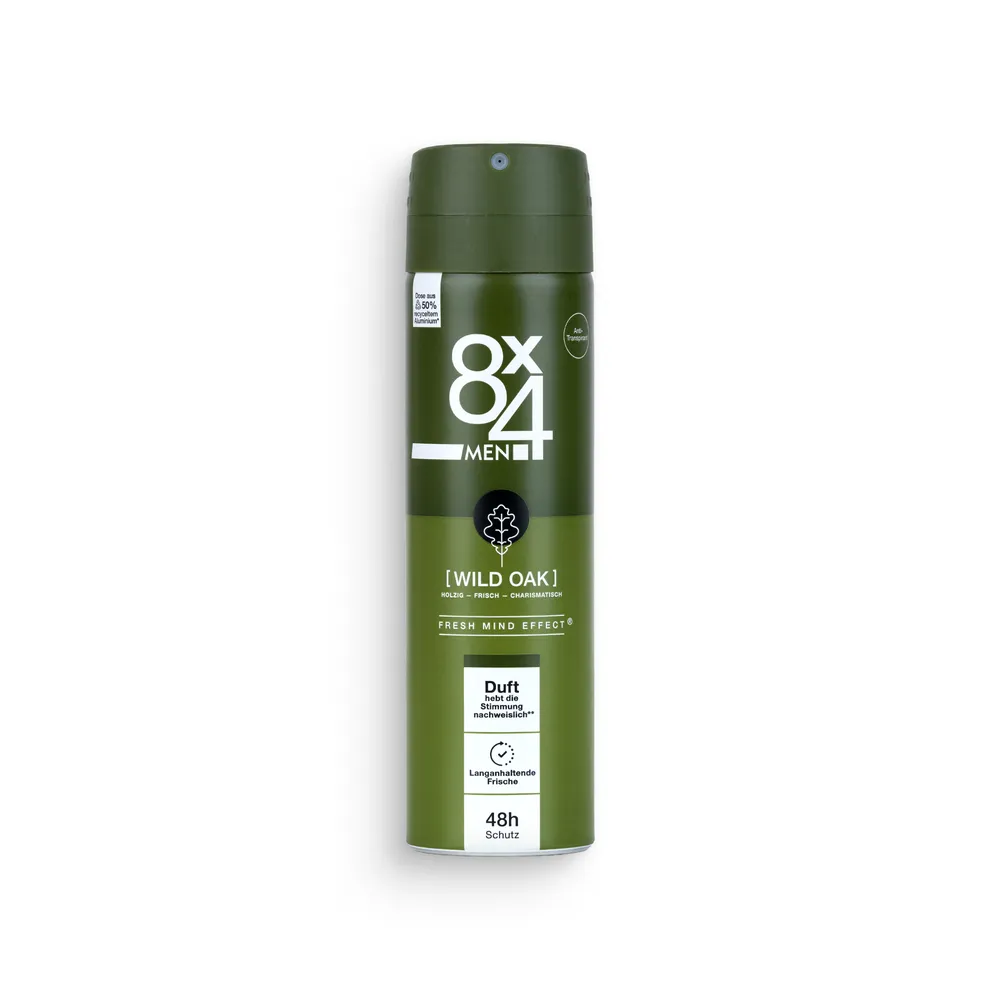 8X4 Deo Spray 150Ml Wild Oak