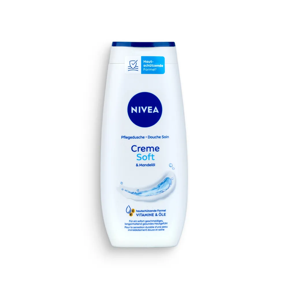 Nivea Shower Gel 250Ml Cream Soft&Almond Oil