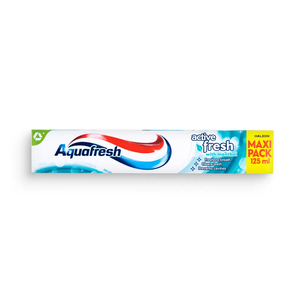 Aquafresh Active Toothpaste 125Ml Fresh Mint
