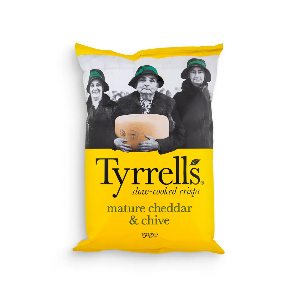 Tyrrells Chips Cheddar & Chive