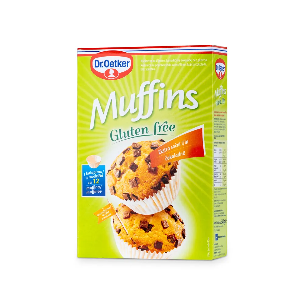 Dr. Oetker Muffins Gluten Free 340G