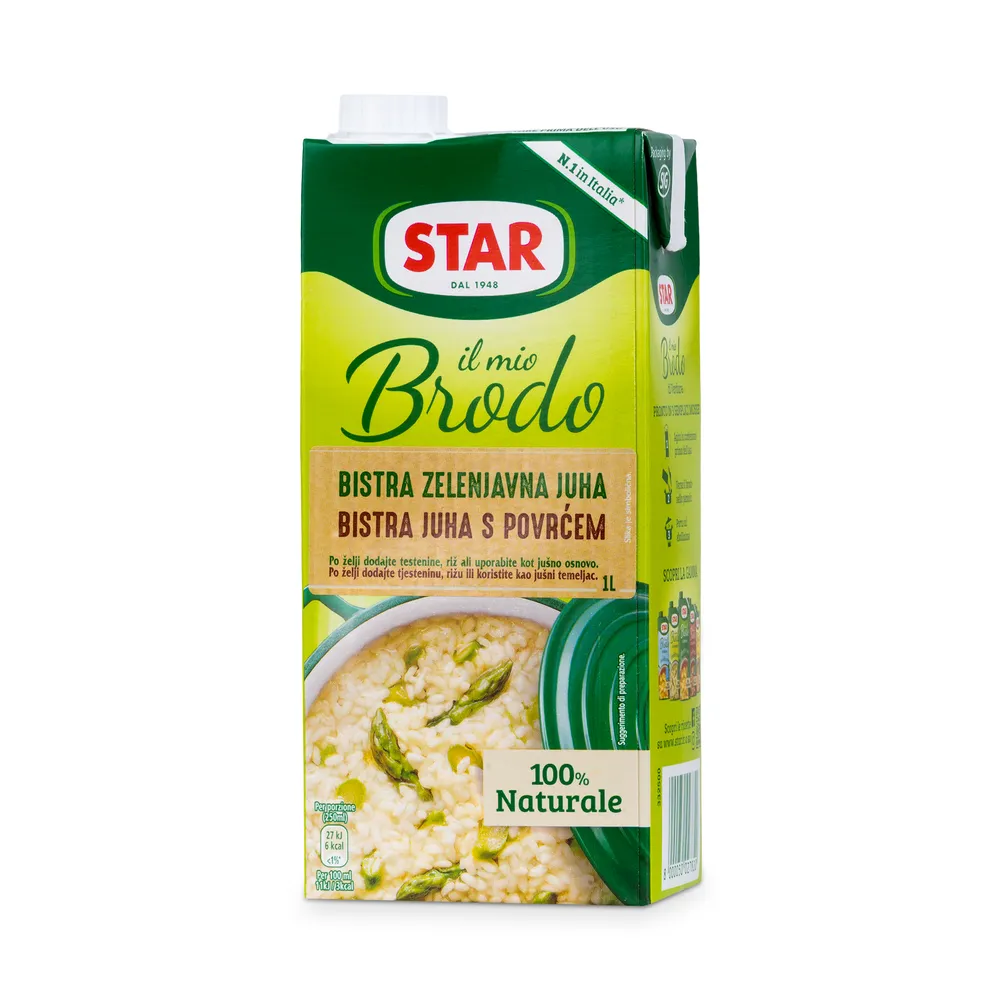 Star Il Mio Brodo Bistra Zelenjavna Juha 1L