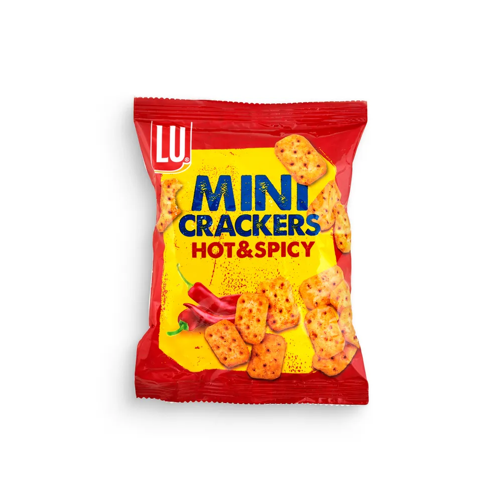 Lu Mini Crackers Hot&Spicy 75