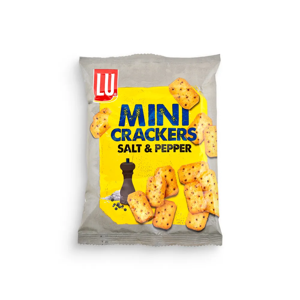Lu Mini Crackers Salt&Pepper 75