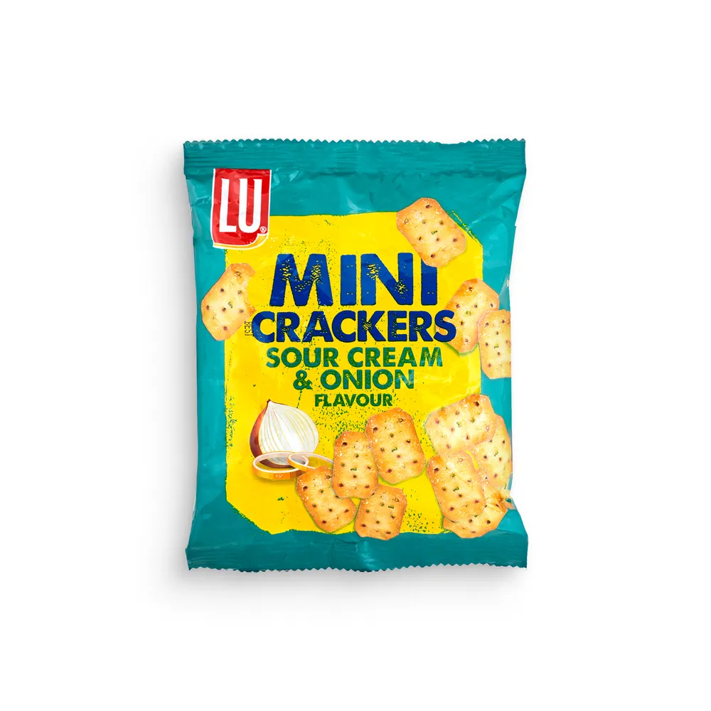 Lu Mini Crackers Sour Cream&Onion Flavour 75