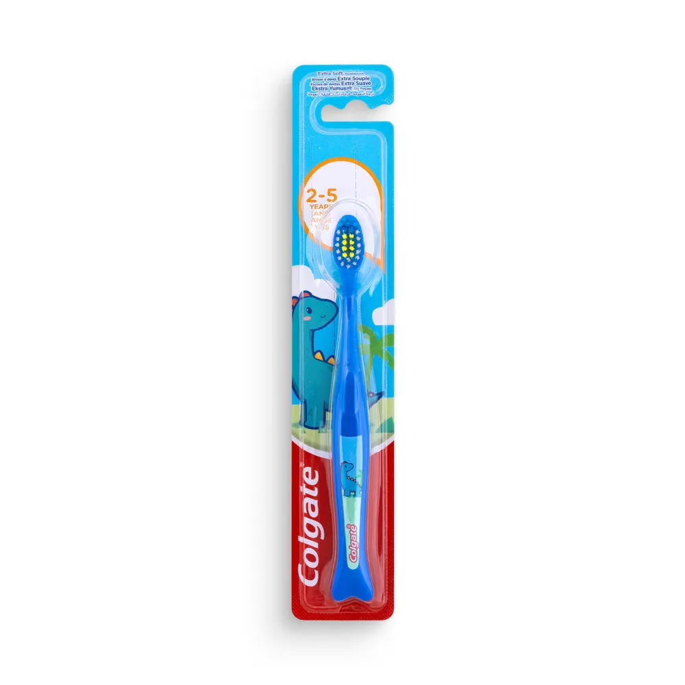 Colgate Toothbrush For Kids - Boys 2-5 Years Extra Soft Blue
