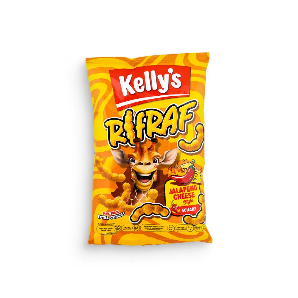Kelly'S Rifraf Japaleno Cheese 80G