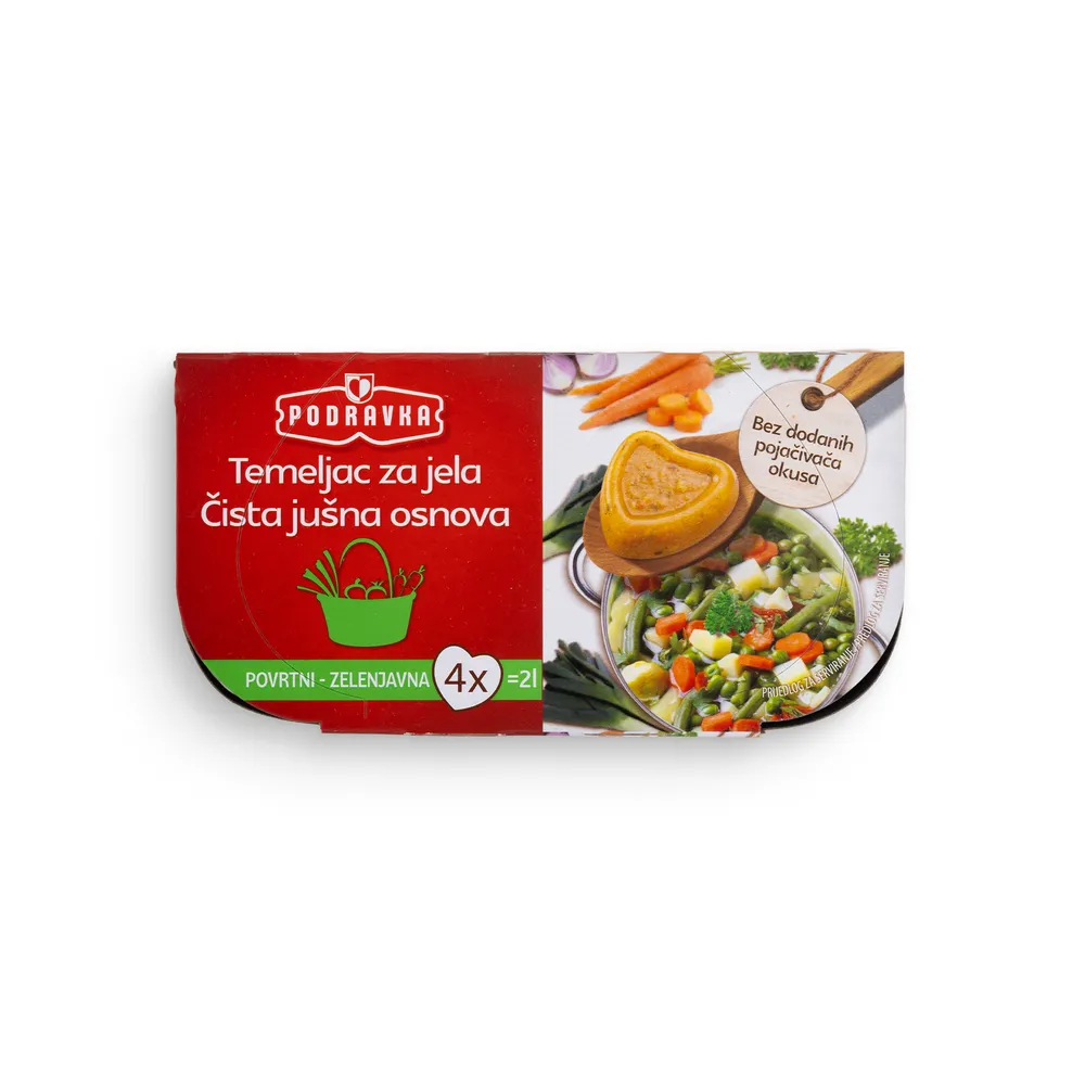 Podravka Zelenjavna Čista Jušna Osnova 112G