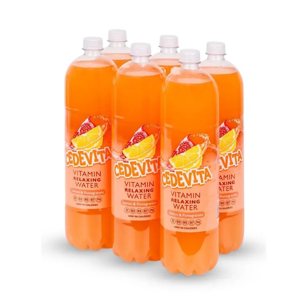 Cedevita Vitamin Relaxing Water Lemon & Pomegranate 6 X 1