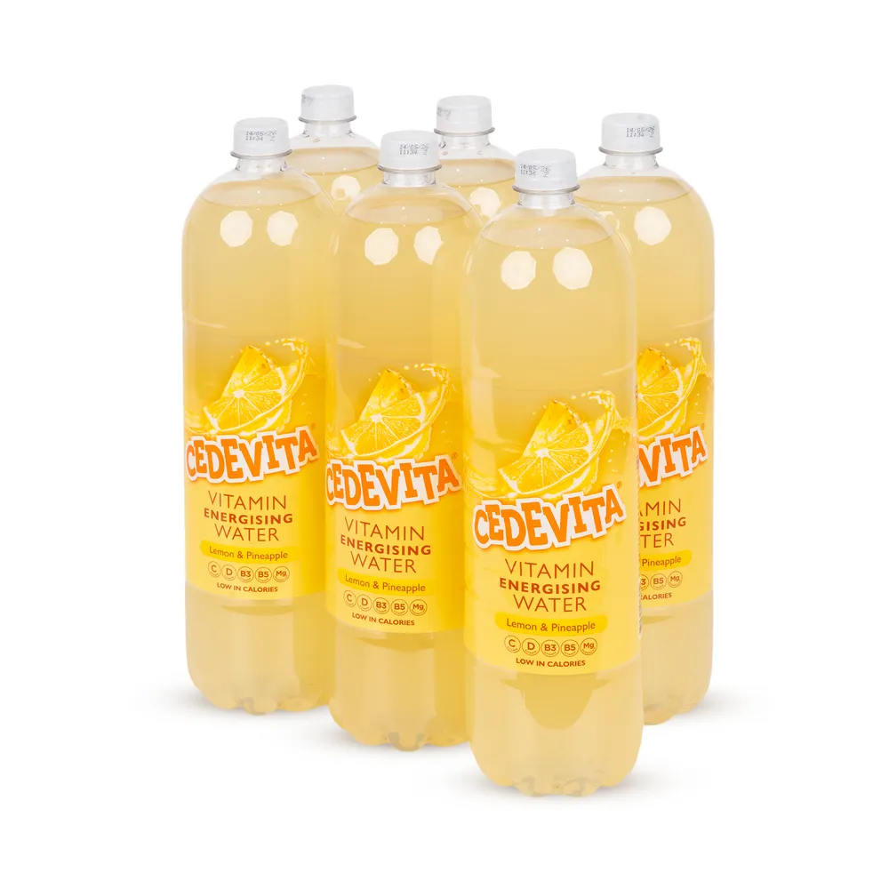 Cedevita Vitamin Energising Water Lemon&Pineapple 6 X 1,5L