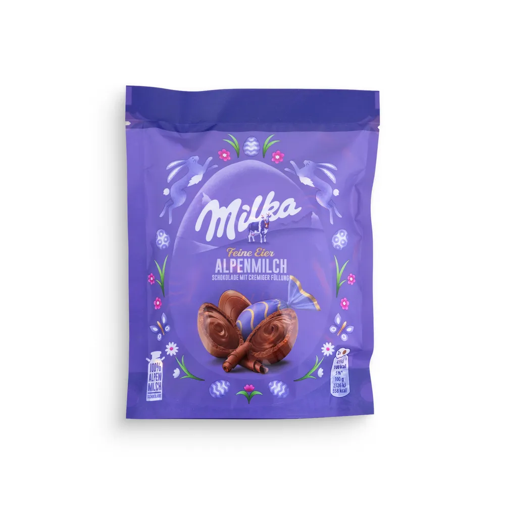Milka Fine Eggs Alpine 90G