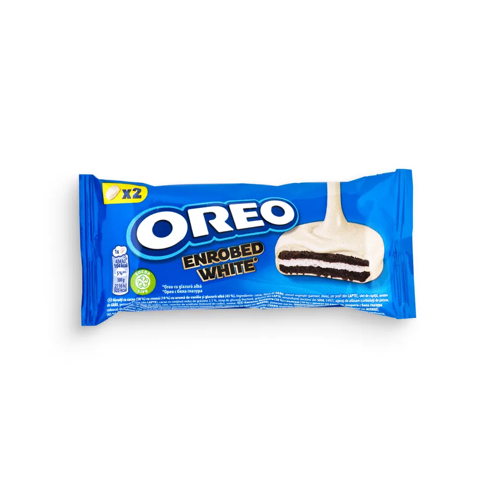 Oreo 41G Enrobed Cookies White
