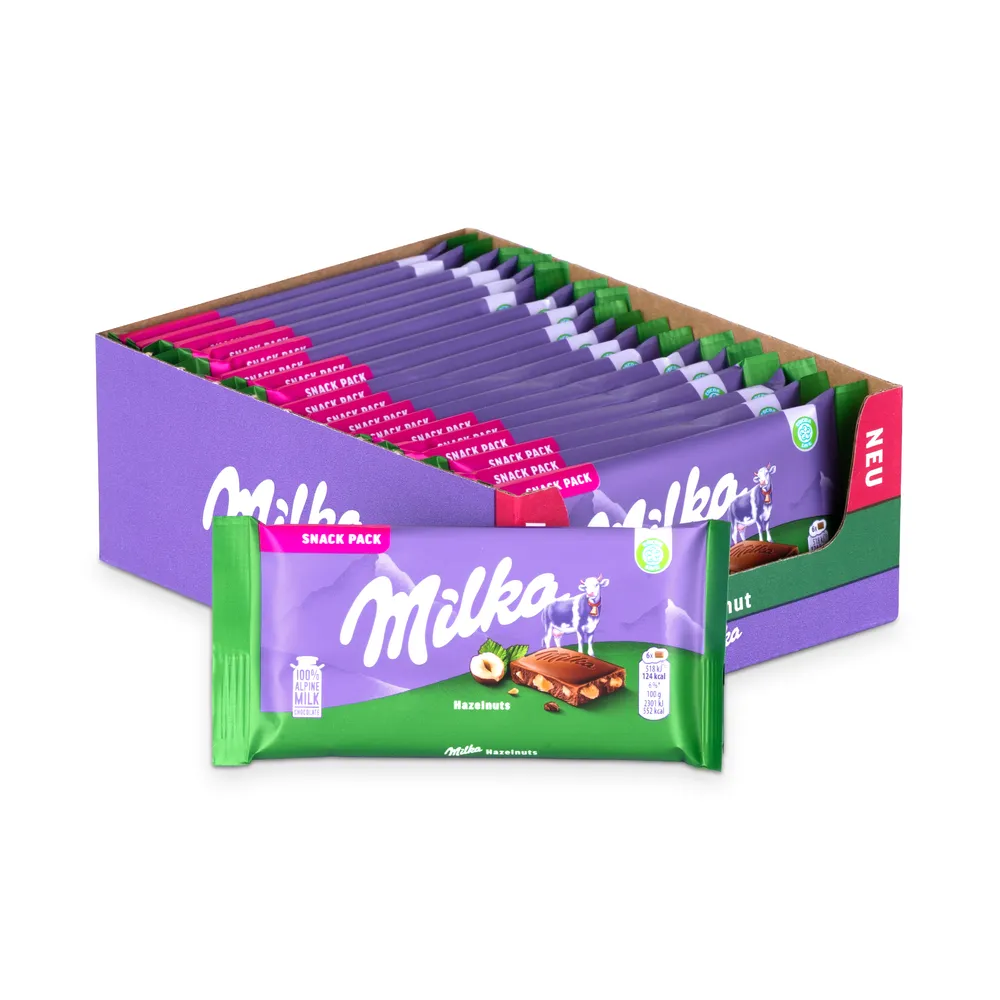 Milka Hazelnuts 19 X 45G
