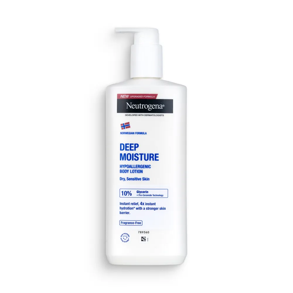 Neutrogena Deep Moisture Hypoallergenic Body Lotion 400Ml
