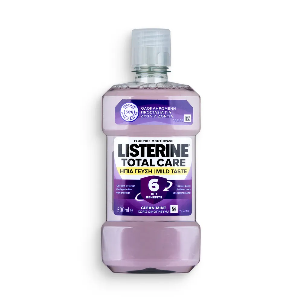 Listerine Mouthwash Total Care Mild Taste 500Ml