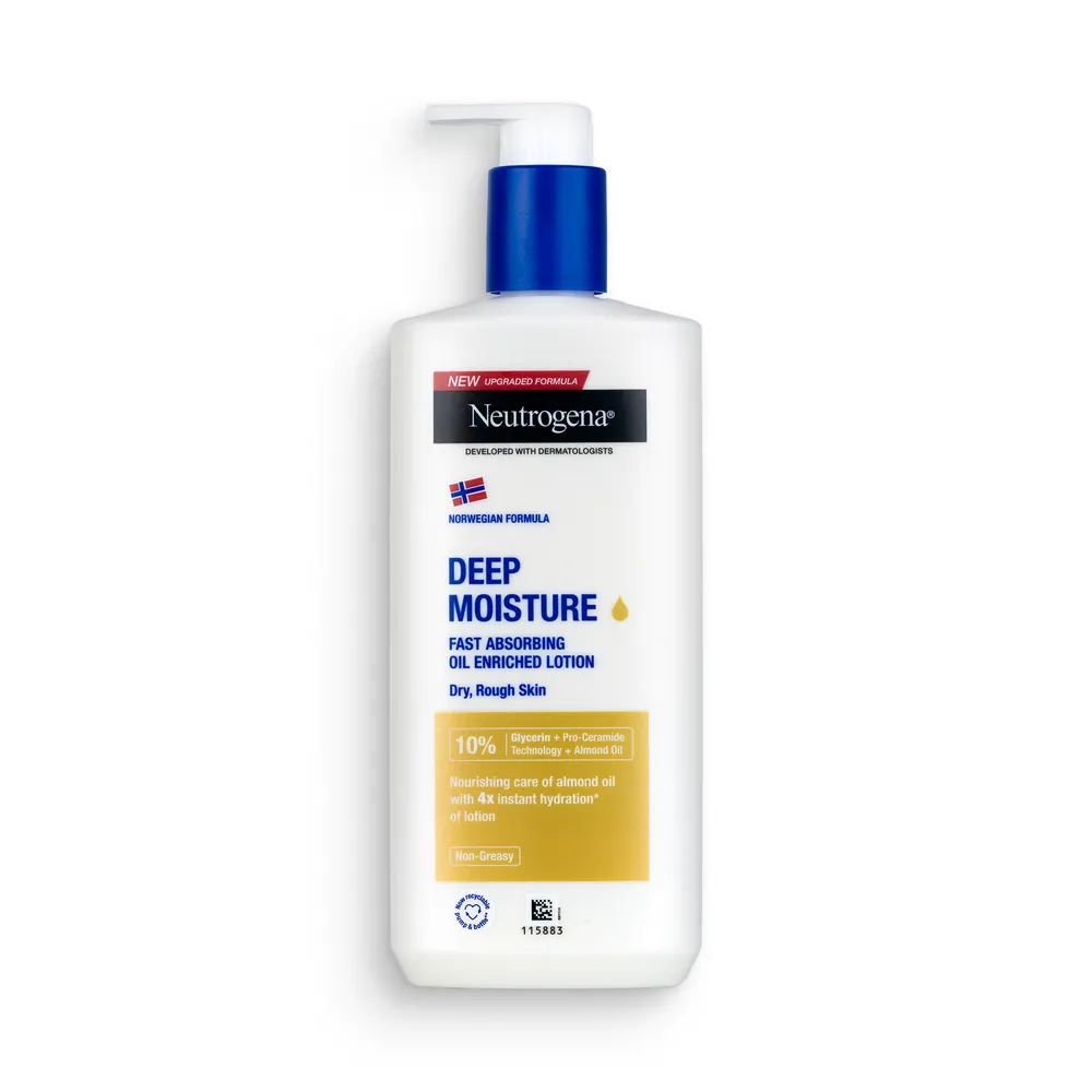 Neutrogena Deep Moisture Oil Losion Za Telo 400Ml