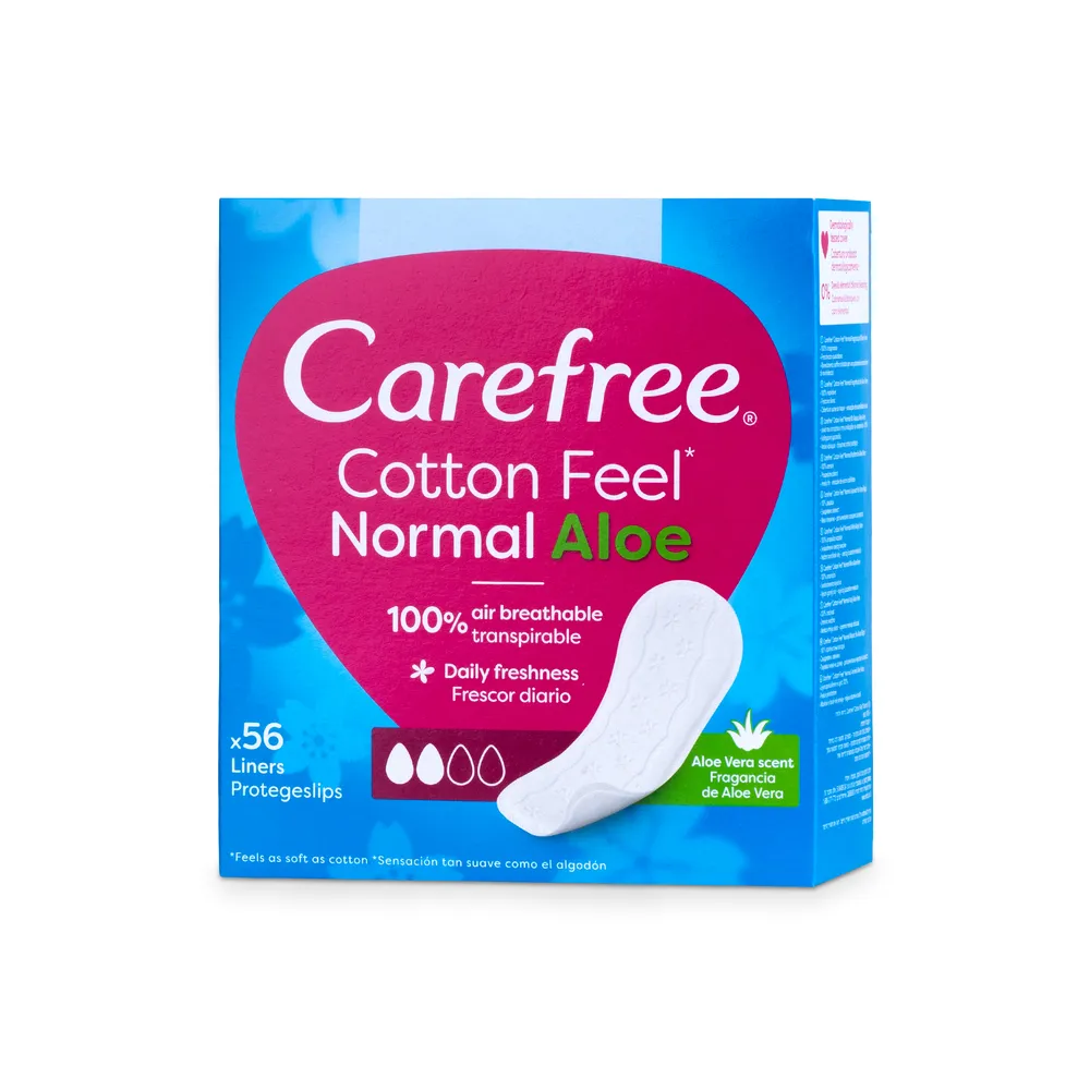 Carefree Cotton Feel Normal Aloe 56/1
