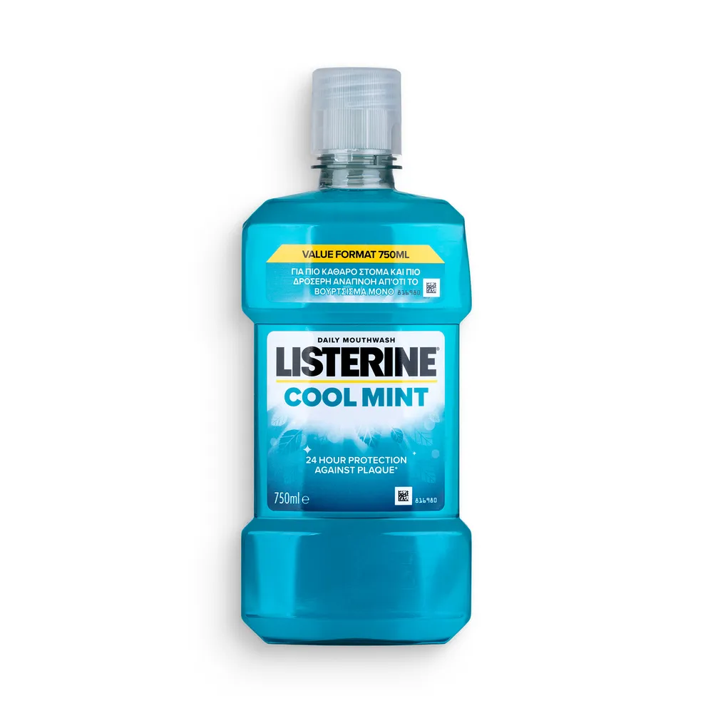 Listerine Mouthwash Cool Mint 750Ml