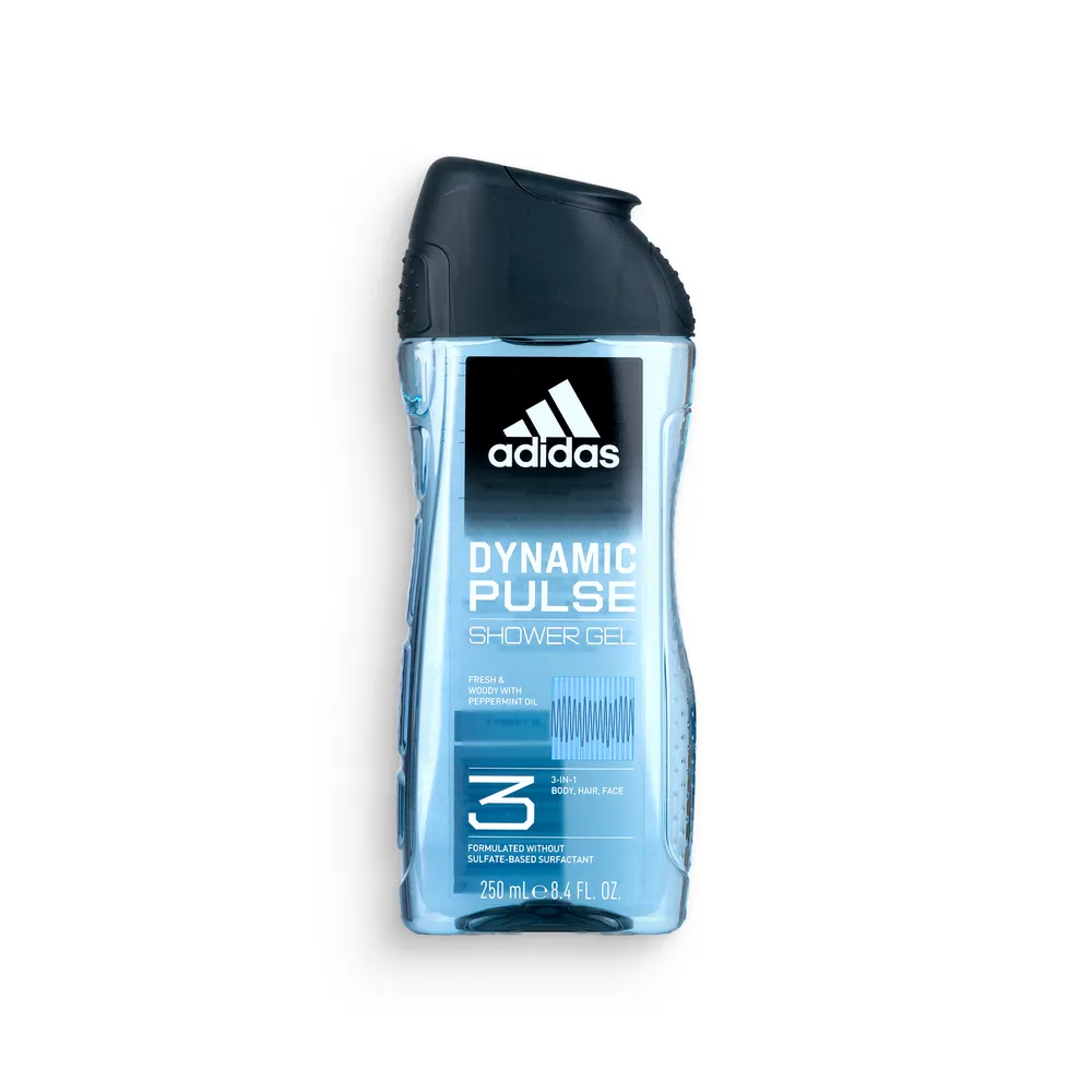 Adidas Shampoo And Shower Gel 250Ml 3In1 Dynamic Pulse
