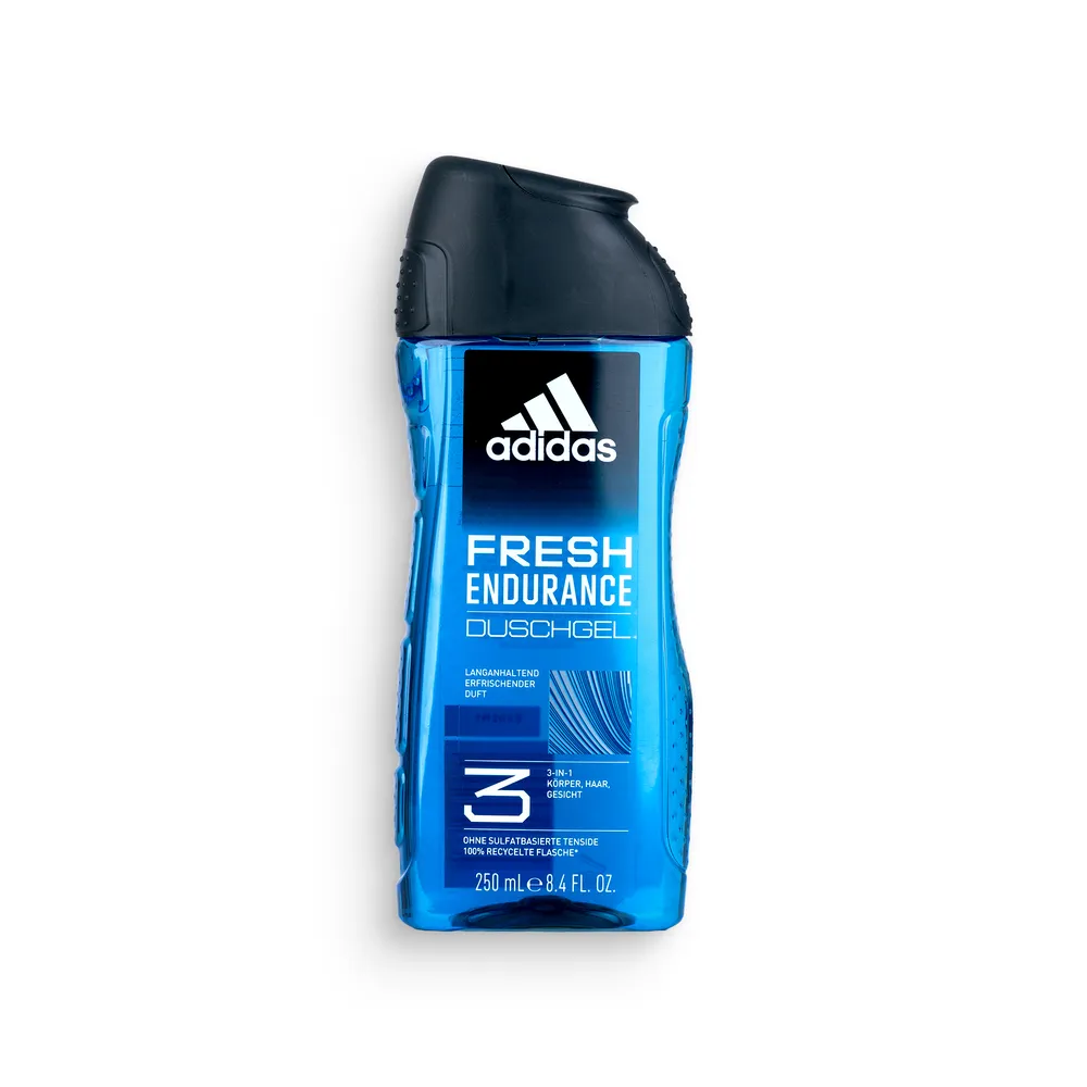 Adidas Shampoo And Shower Gel 250Ml 3In1 Fresh Endurance