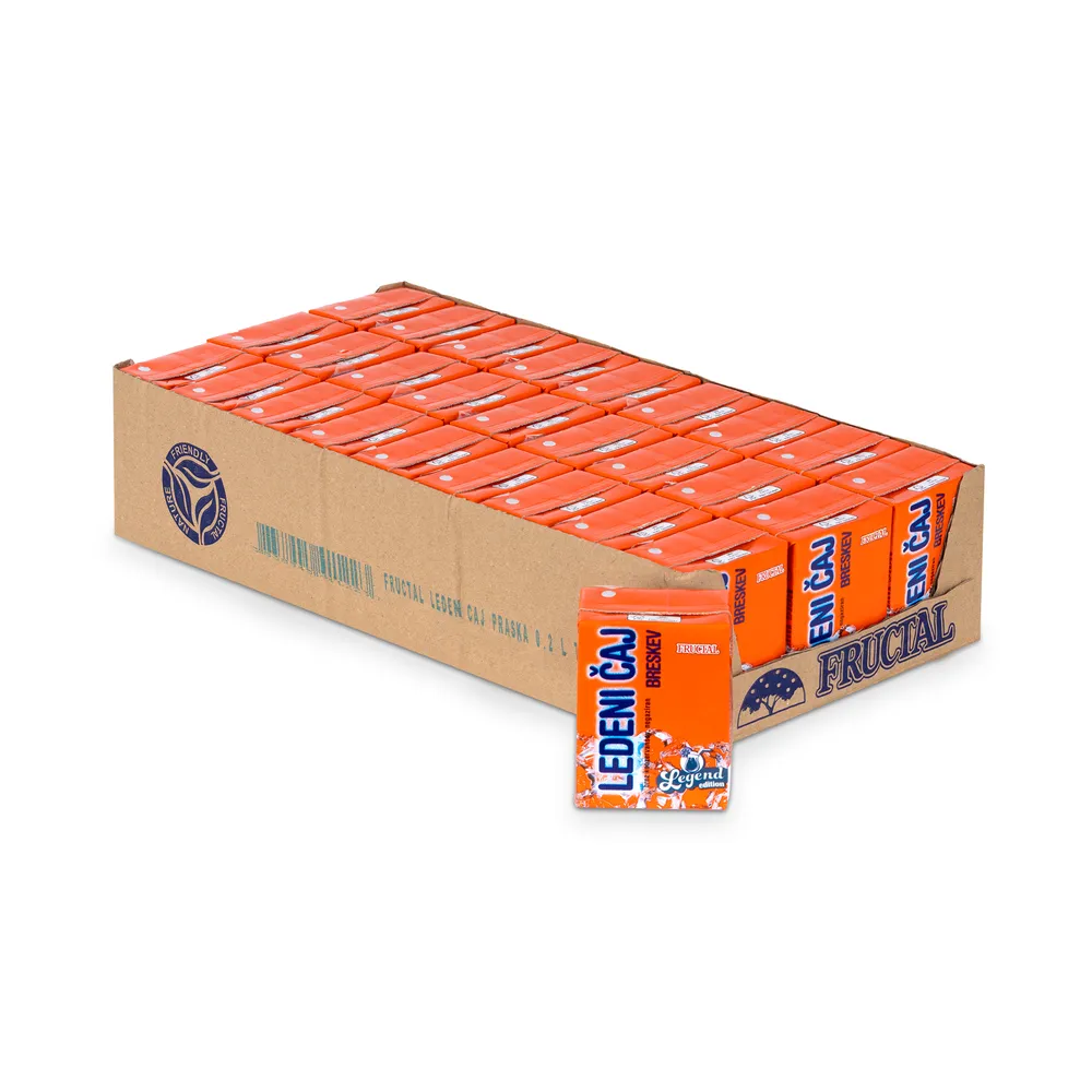 Fructal Ice Tea Breskev 27X200Ml
