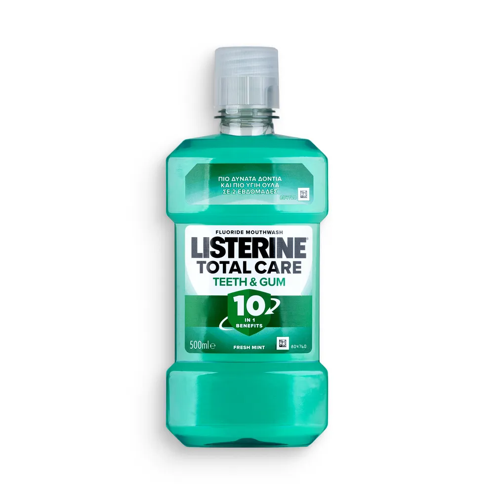Listerine Mouthwash Total Care Fresh Mint 500 Ml