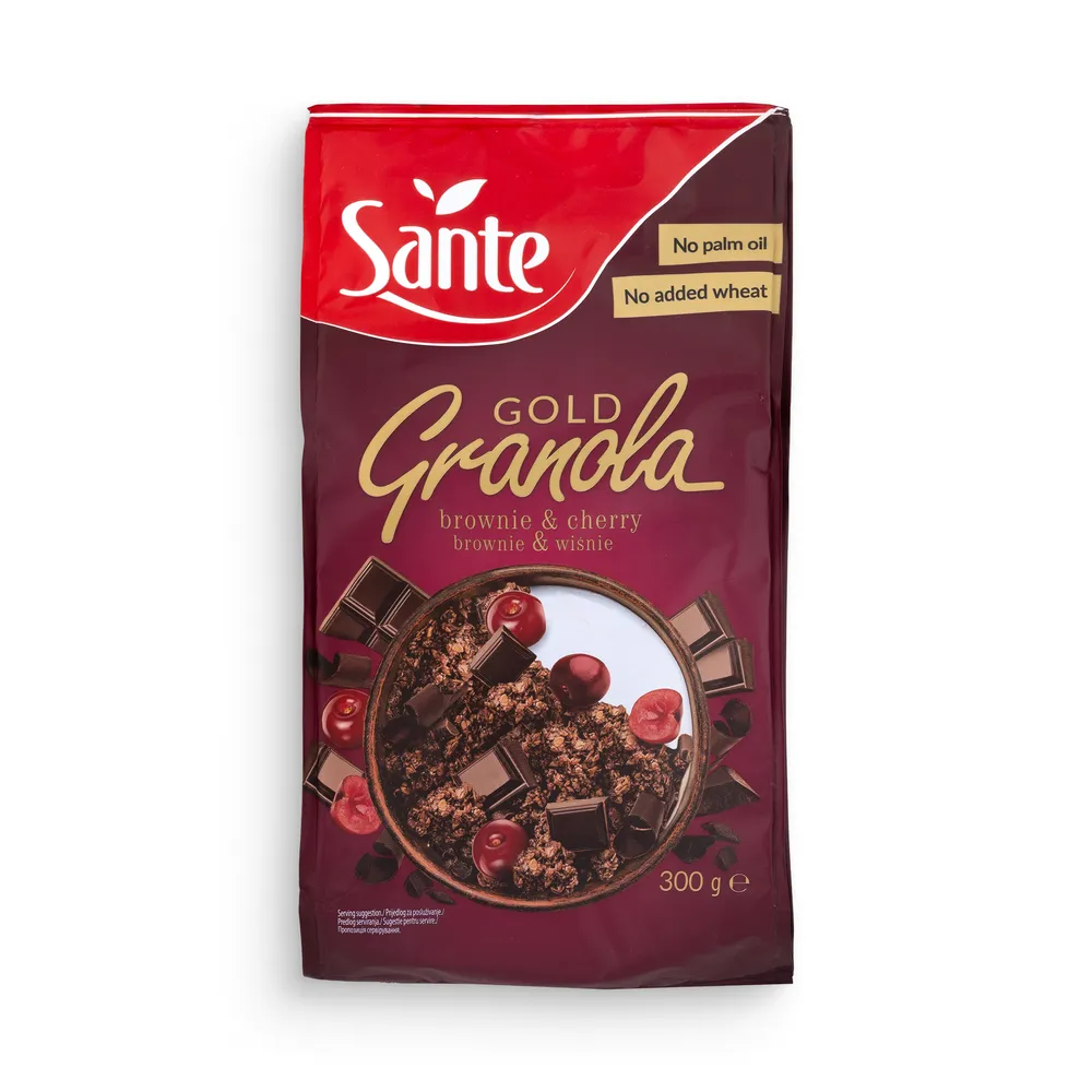 Sante Gold Granola Brownie&Cherry 300G