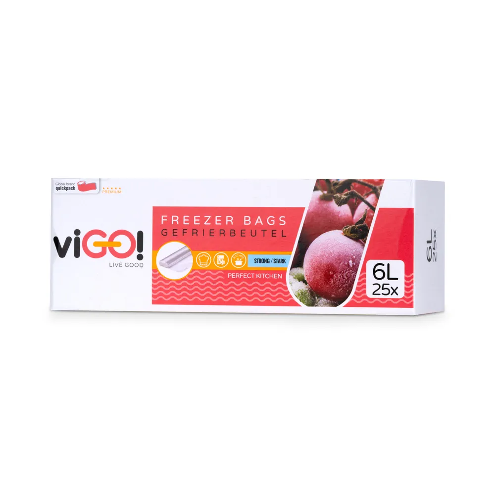 Vigo Freezer Bags 25X6L