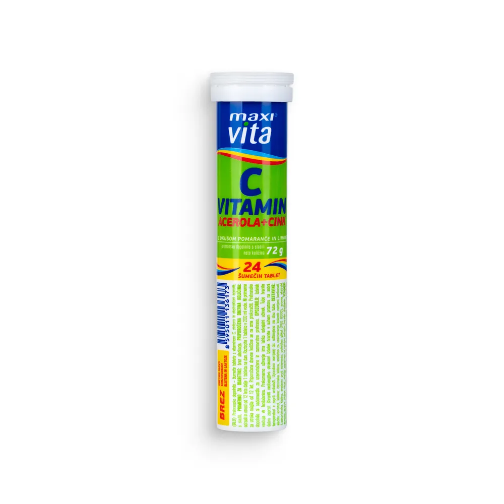 Maxi Vita C Vitamin Acerola + Zinc 72G