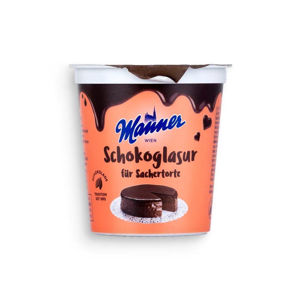 Manner Chocolate Glaze For Sacher Cake 200G