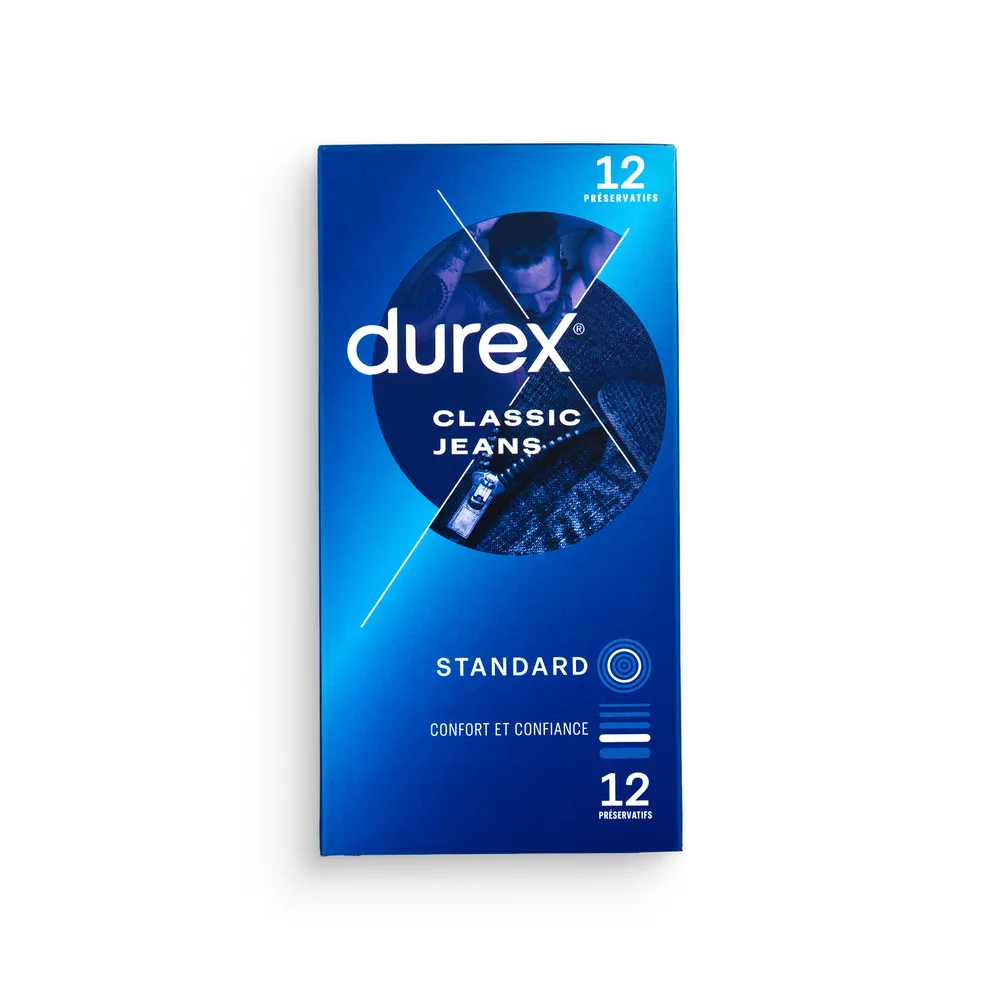 Durex Condoms Classic Jeans 12Ct