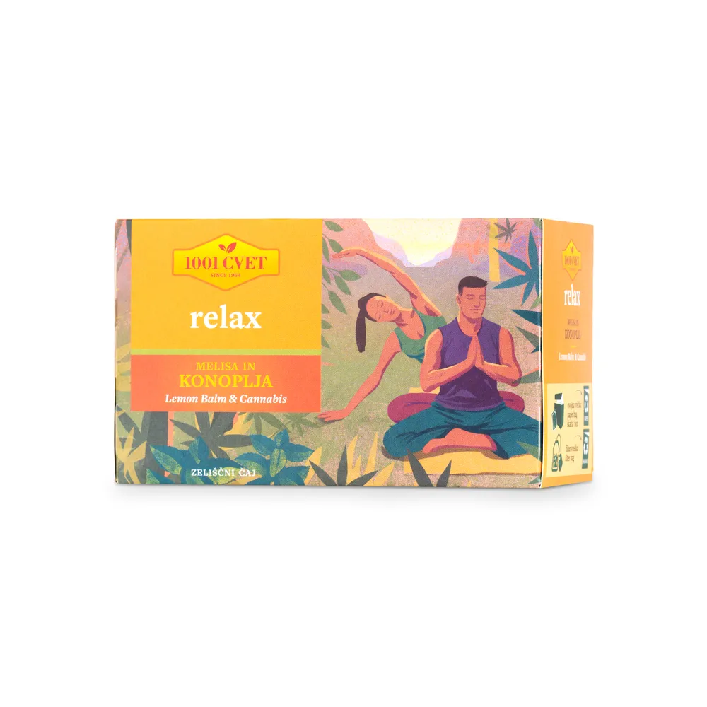 1001 Cvet Relax Melisa In Konoplja 63G
