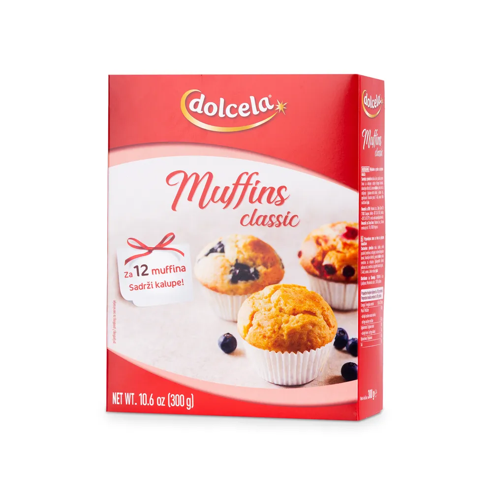 Dolcela Muffins Classic 300G