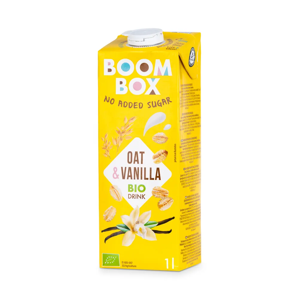 Boom Box Oat & Vanilla Bio Drink 1L