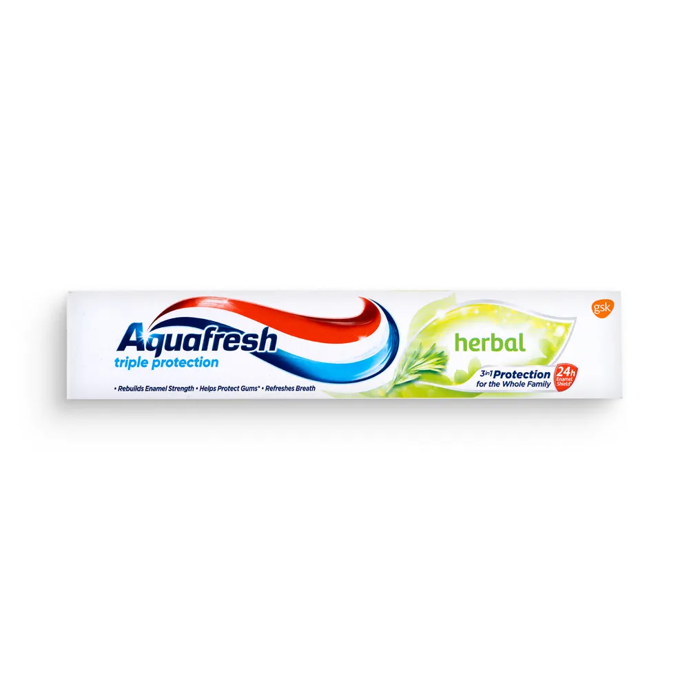 Aquafresh Zobna Pasta Herbal 75Ml