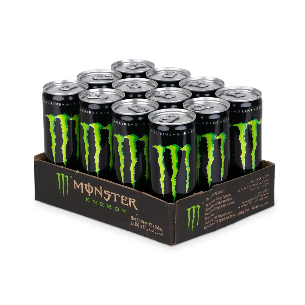 Monster Energy Green 12X250Ml