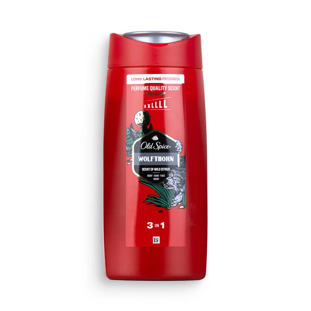 Old Spice Shower Gel 675Ml 3In1 Wolfthorn
