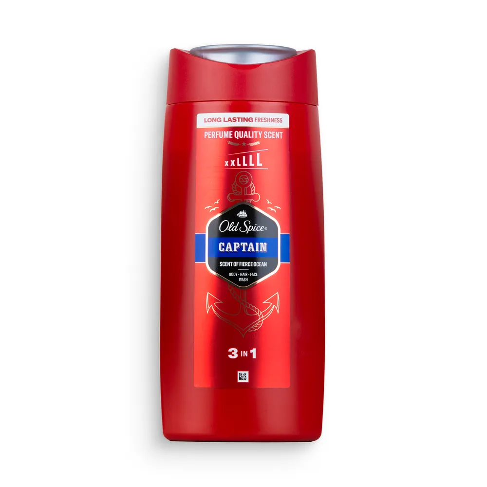 Old Spice Shampoo And Shower Gel 675Ml 3In1 Captain