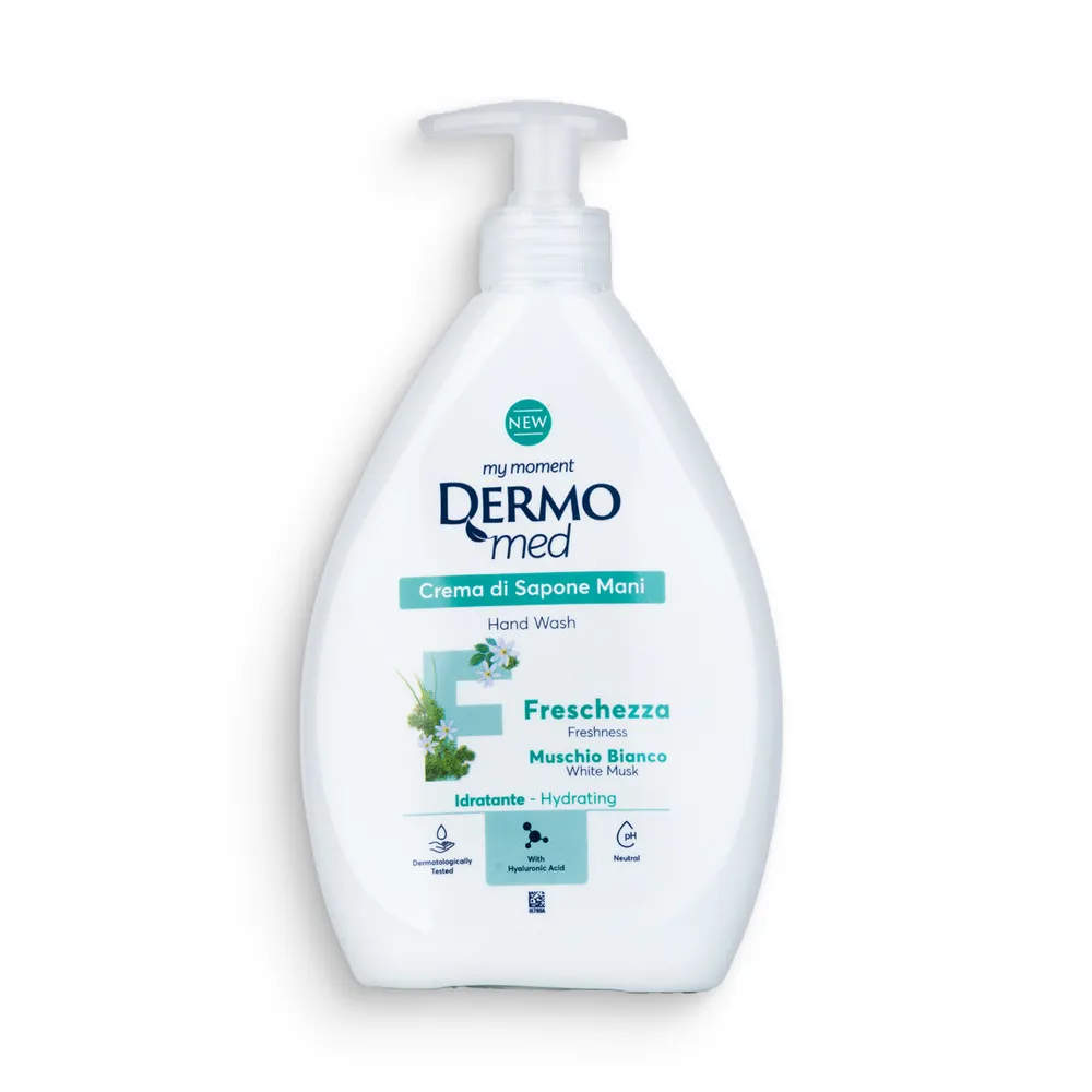 Dermomed Hand Soap 600Ml Pump White Musk