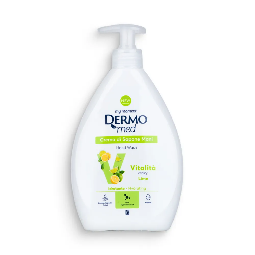 Dermomed Hand Soap 600Ml Pump Lime