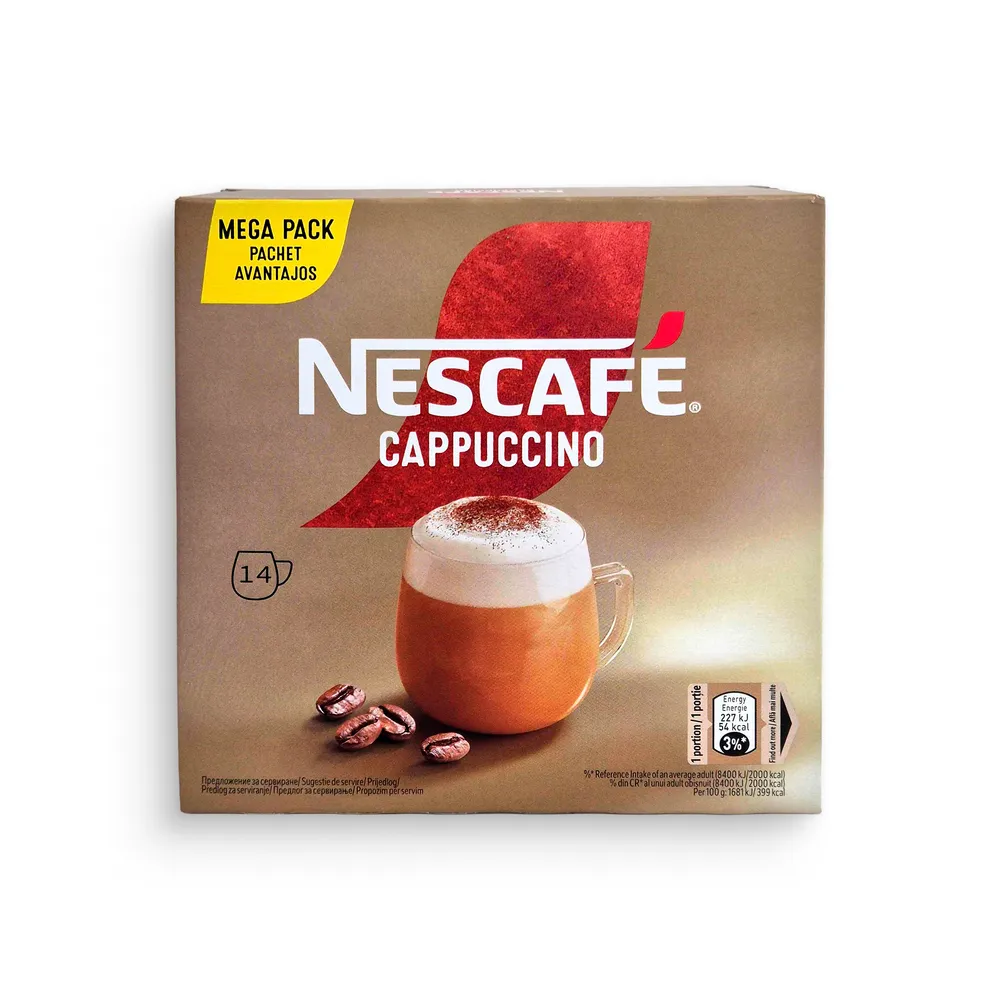 Nescafe Cappuccino Sladek Xxl Pack 14X13,5G