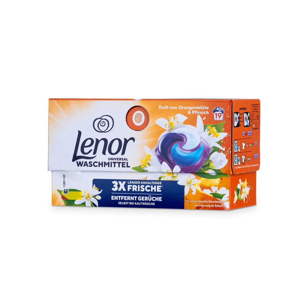 Lenor Washing Caps 19Pcs Orange Blossom&Peach