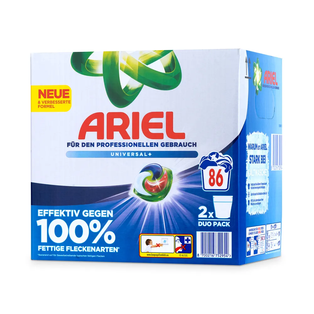 Ariel Washing Caps 2X43Pcs Professional Universal+