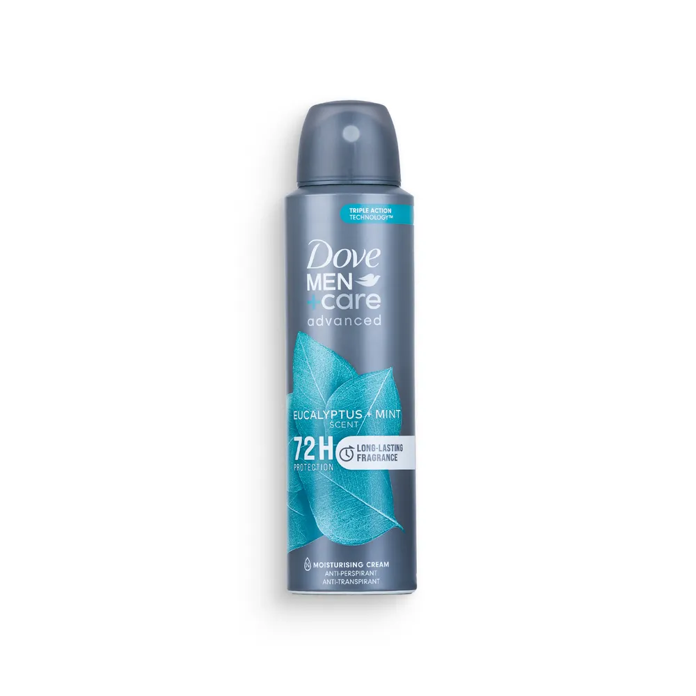 Dove Men+Care Advanced Deo Spray 150Ml Eucalyptus+Mint