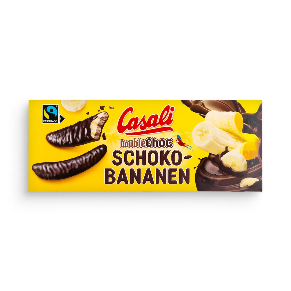 Casali Čokoladne Bananice Double Choc 300G