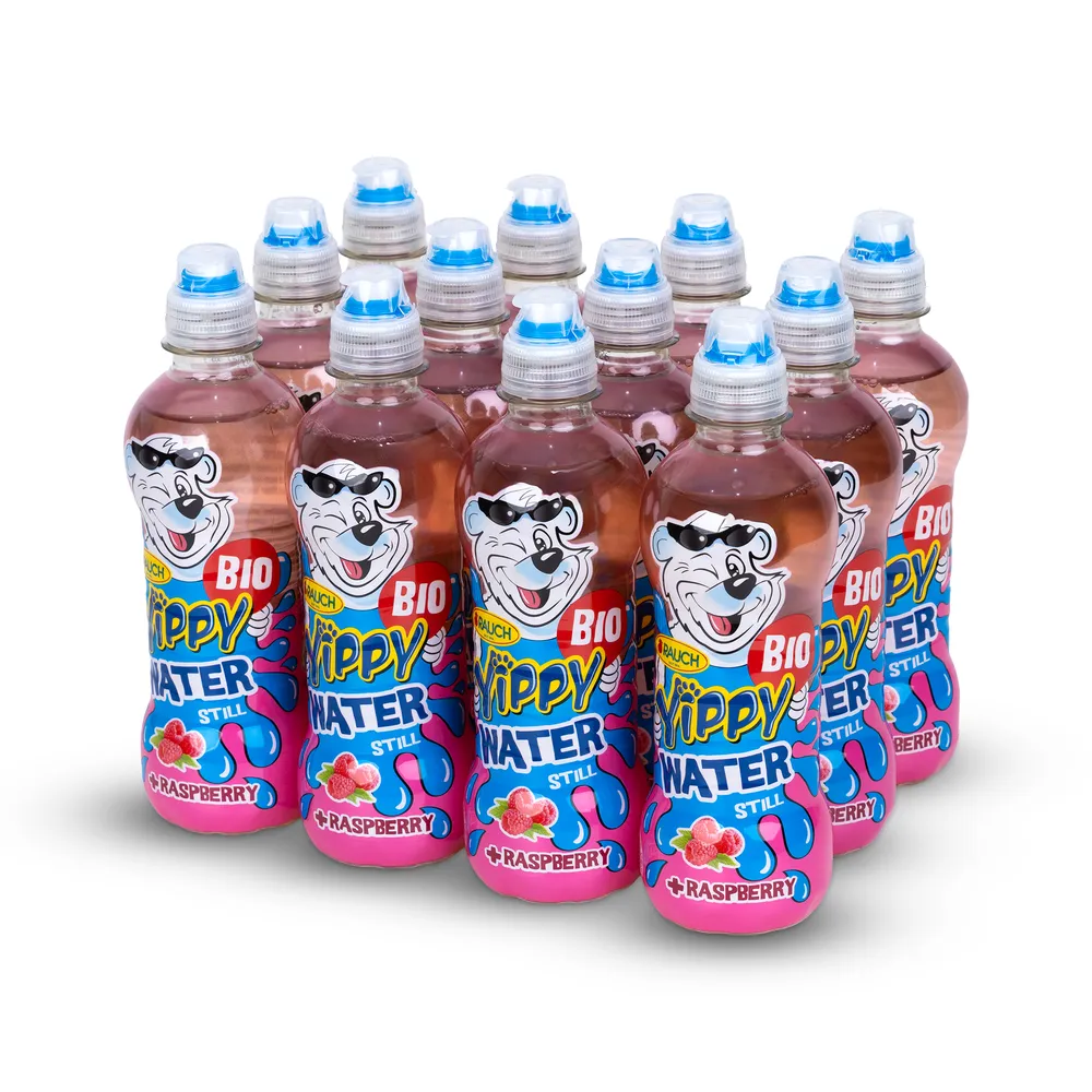 Rauch Yippy Bio Voda Malina 12X0,33L