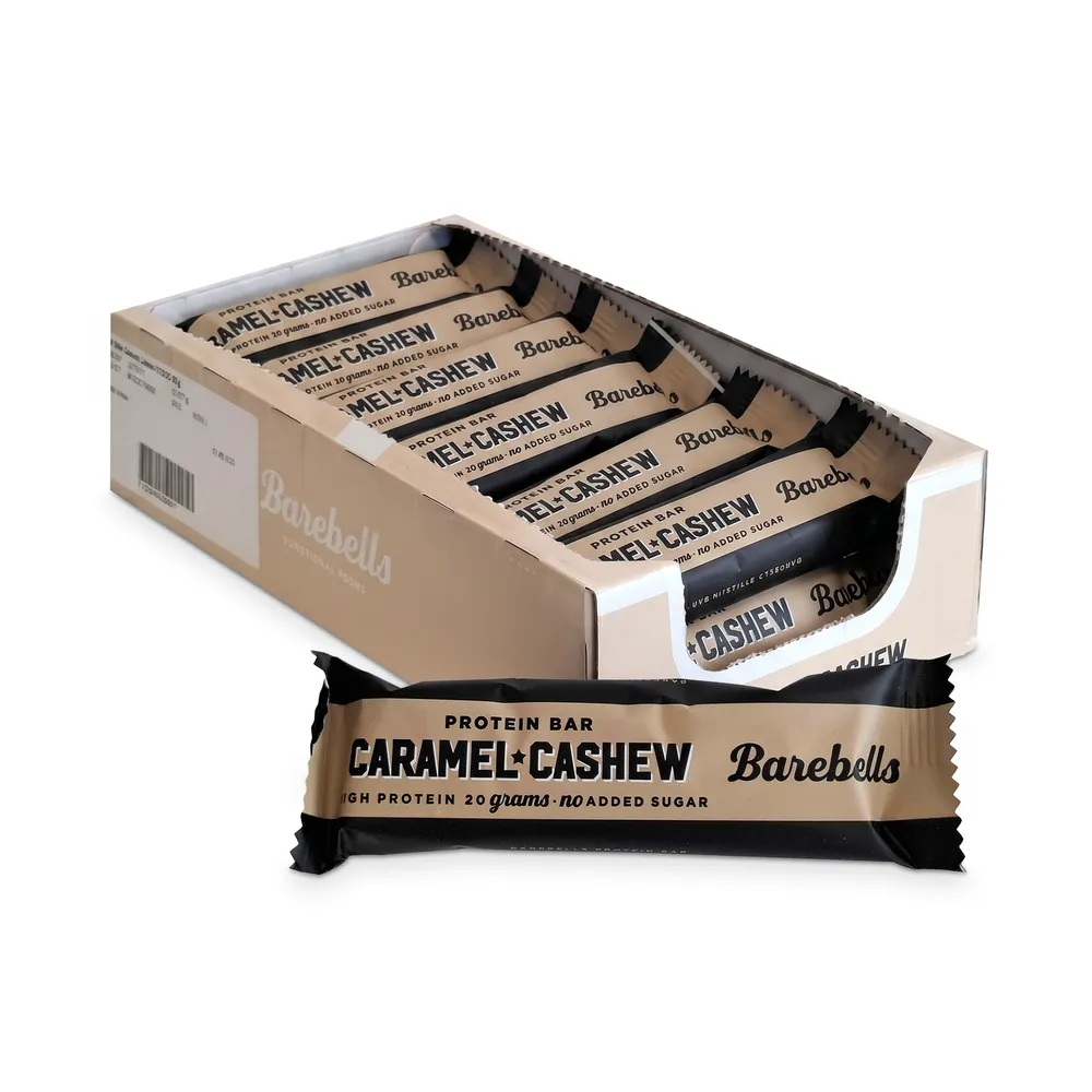 Barebells Caramel & Cashew Protein Bar 12 X 55G
