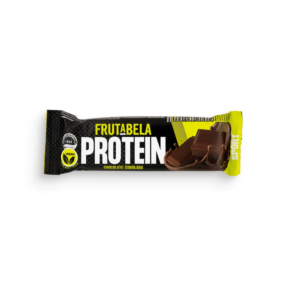 Frutabela Protein Žitna Ploščica S Čokolado In Kakavovim Oblivom 40G